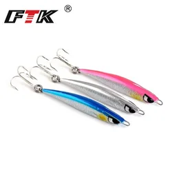 Jig Metálico FTK para Micro Jigging Marino – Anzuelo Triple