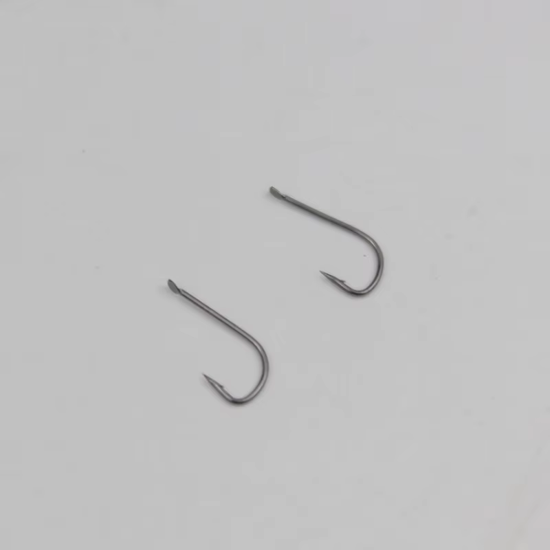Anzuelos de pesca Nobarb sin púas negros para carpa - imagen 4