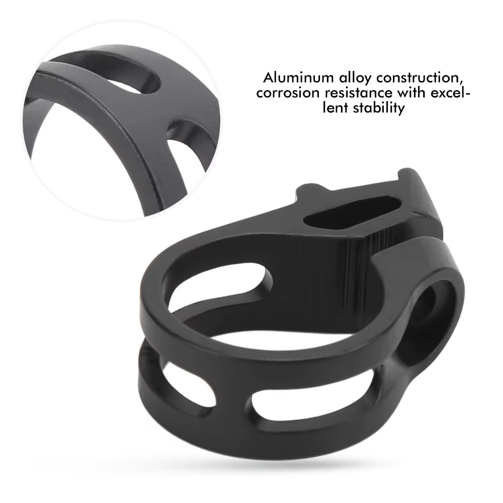 Abrazadera Palanca Cambio Bicicleta 22.2mm – Aleación de Aluminio con Tornillos - imagen 5