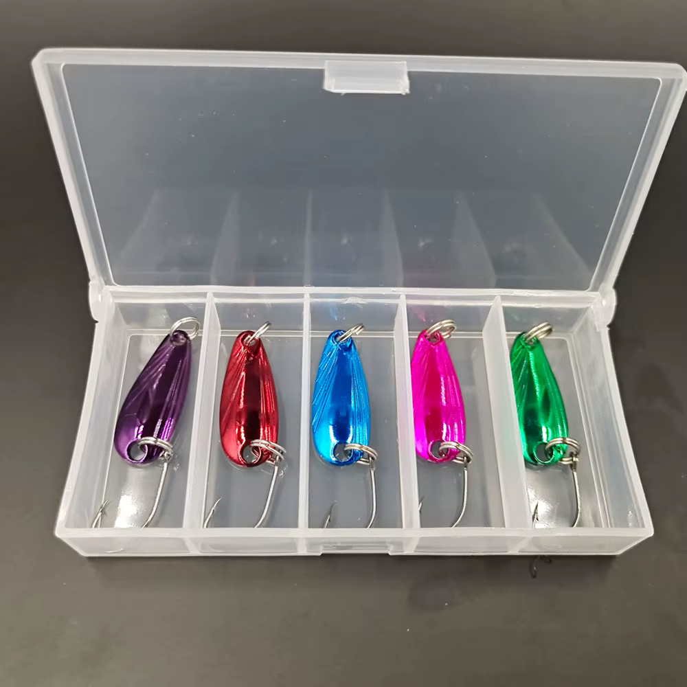 Balleo Cuchara de metal para lubina, lucio y pesca en hielo