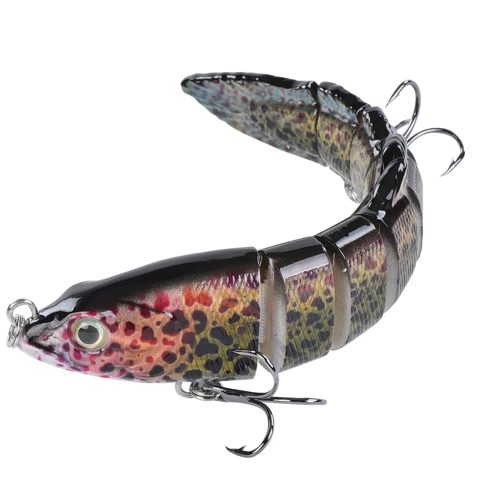 Señuelo Wobbler Loach multiarticulado swimbait articulado - imagen 3