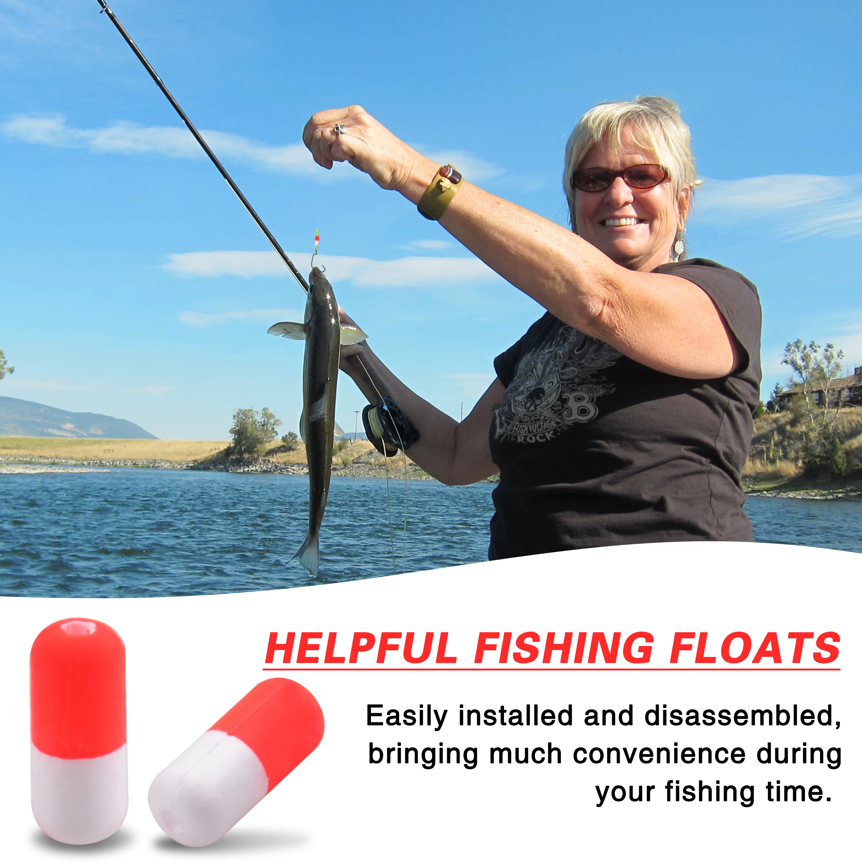 Kit de aparejos para pesca de surf con flotadores de espuma - imagen 3