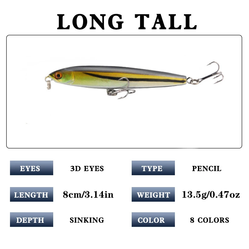 Crankbait hundidor 7,5 cm – Señuelo pececillo - imagen 3