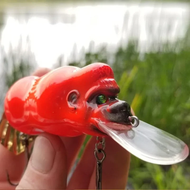 Señuelo Water Rock Little Fat Orangutan GONG Jr. para bass - imagen 3