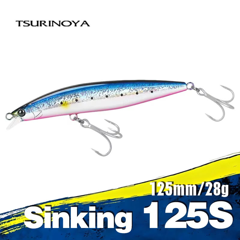 TSURINOYA STINGER 125S - Señuelo de pesca 125 mm, 28 g SW - imagen 2