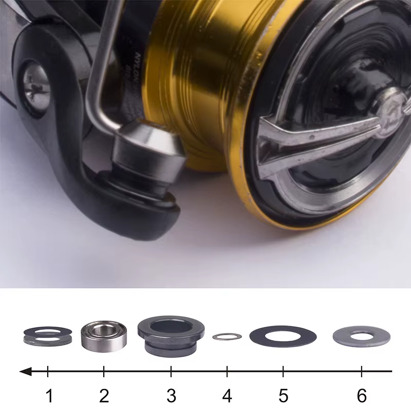 Rodillo Guide Roller BassLegend Daiwa – Rodamiento de bolas línea SIC