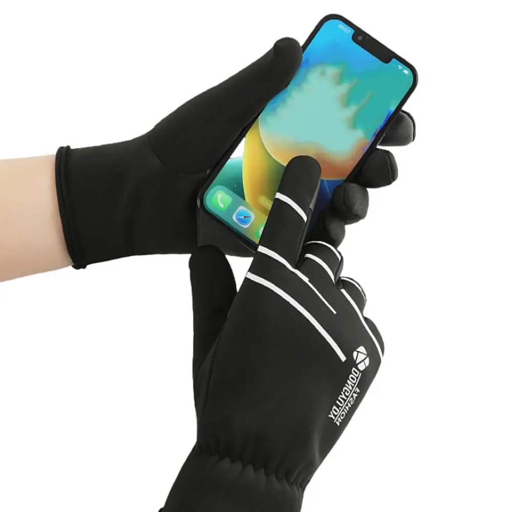 Guantes de pesca térmicos Polar – Impermeables, táctiles y cortaviento - imagen 3