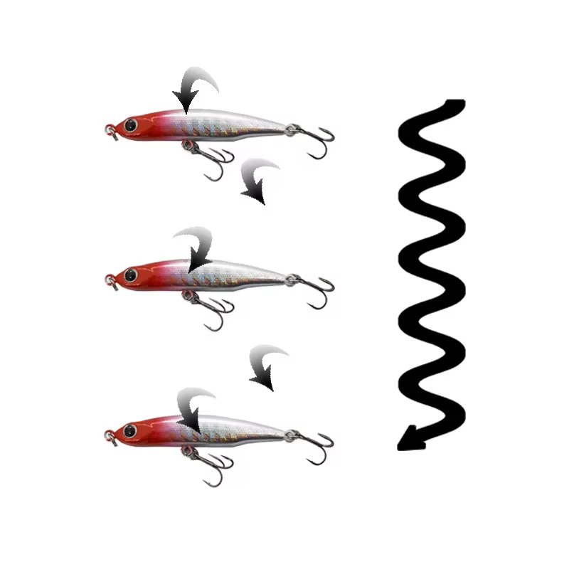 OUTKIT Minnow Sinking – Cebo artificial para spinning - imagen 5