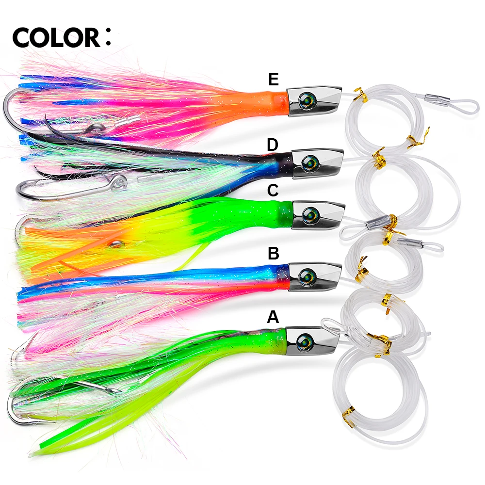 Cebo de arrastre Falda 22cm – Para Gran Game y Marlin - imagen 3