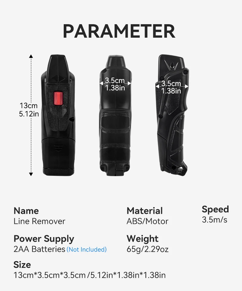 Empuñadura ergonómica y gatillo de control