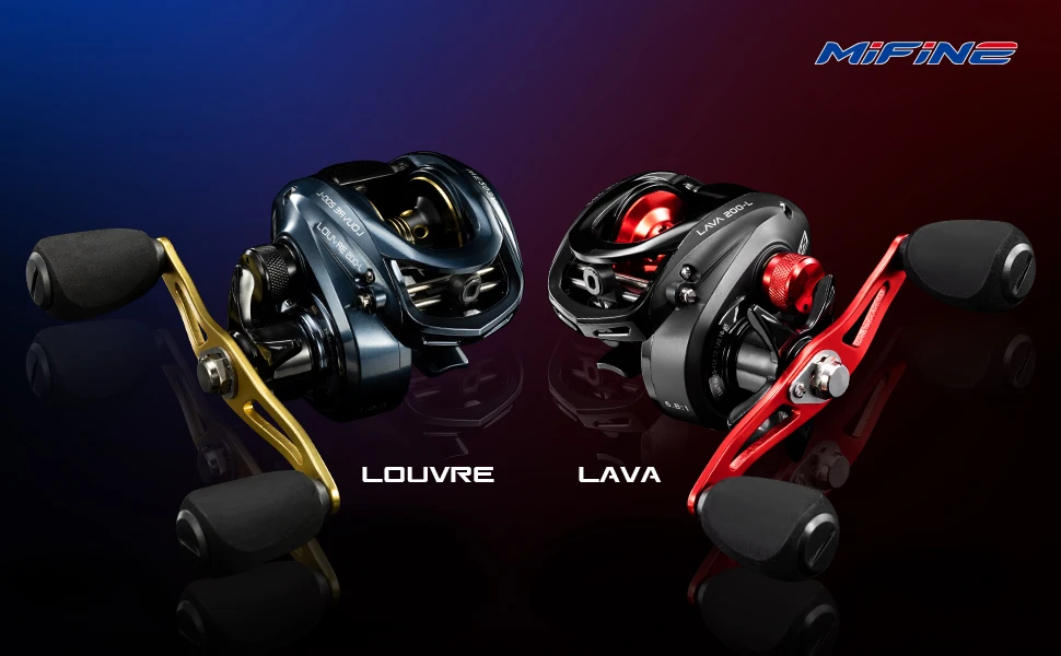 Carrete de Pesca MIFINE-LAVA vista general