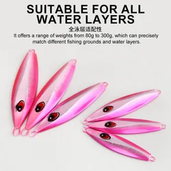 TEASER J159 Jig metálico luminoso para slow jigging