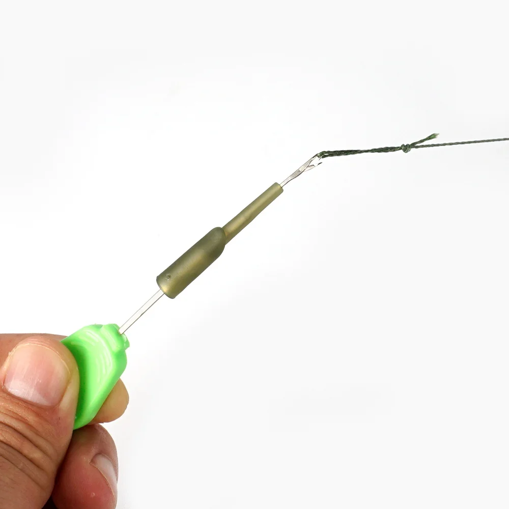 Agujas para enhebrar cebo carpa Hirisi BT06 con caja de almacenamiento - imagen 5