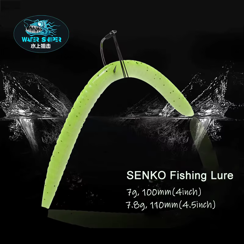 Senko 4″ para Lubina – Señuelo realista