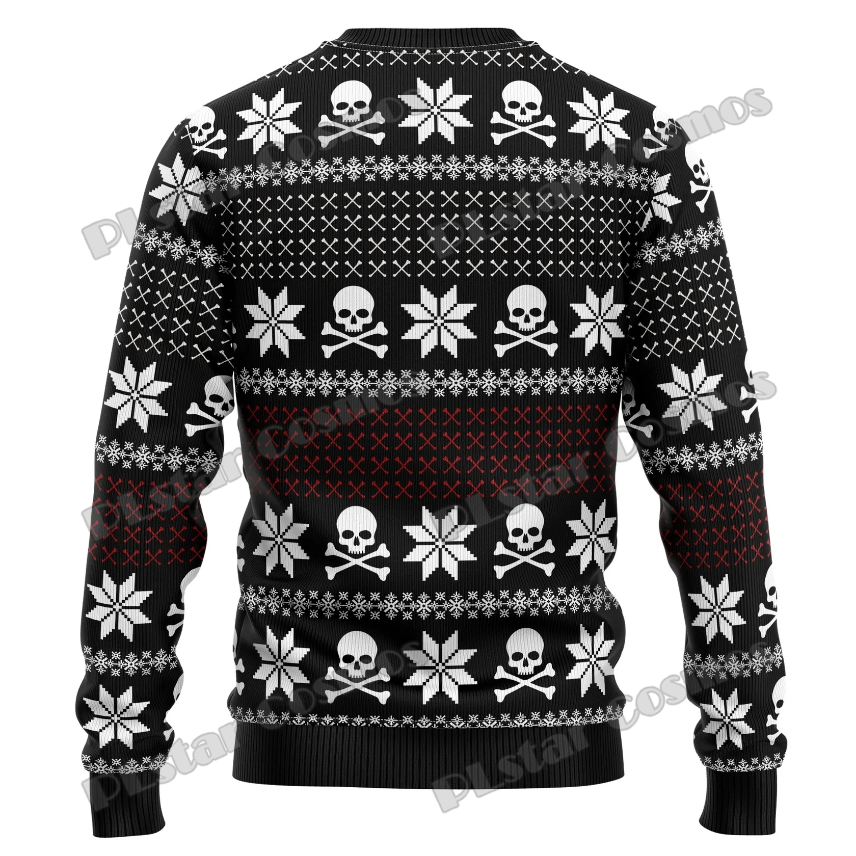Jersey Navidad 3D KMY16 – Calavera y Grim Reaper unisex - imagen 2
