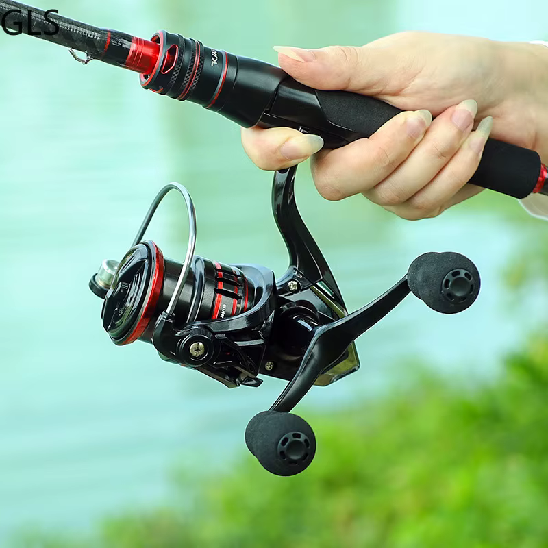 Carrete Baitcasting Metal para Carpa - Cambio mano - imagen 4