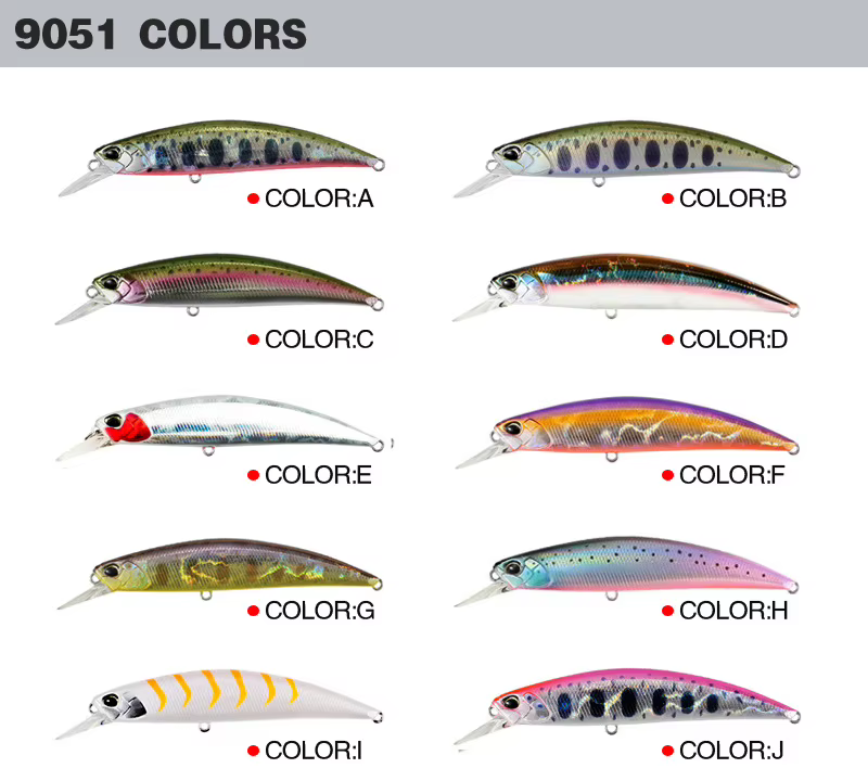 Señuelo Minnow 110 mm Hundimiento Lento – Ideal para Trolling