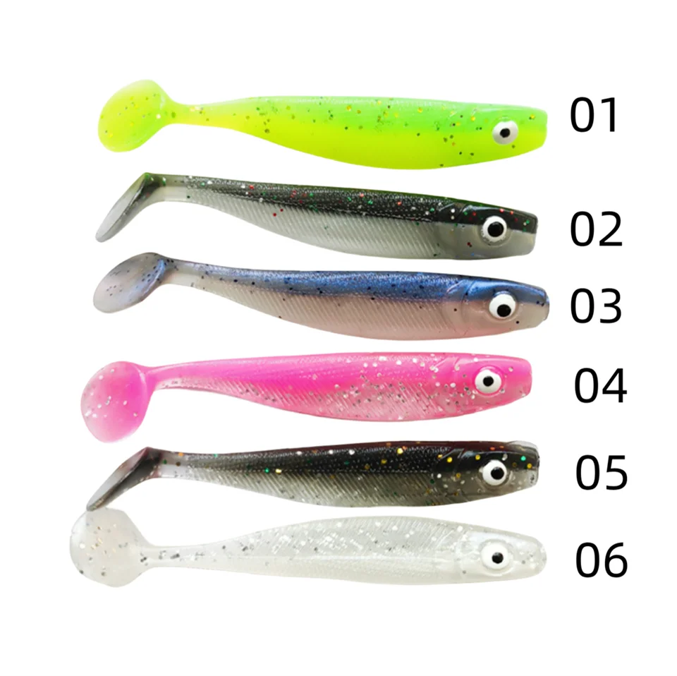 Pack de 10 señuelos MUKUN 60mm 2g