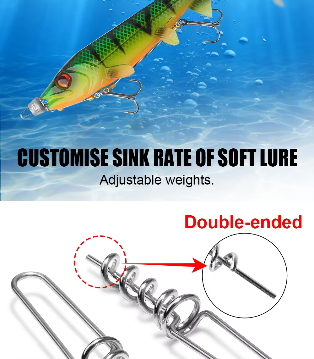 montaje stinger pesca