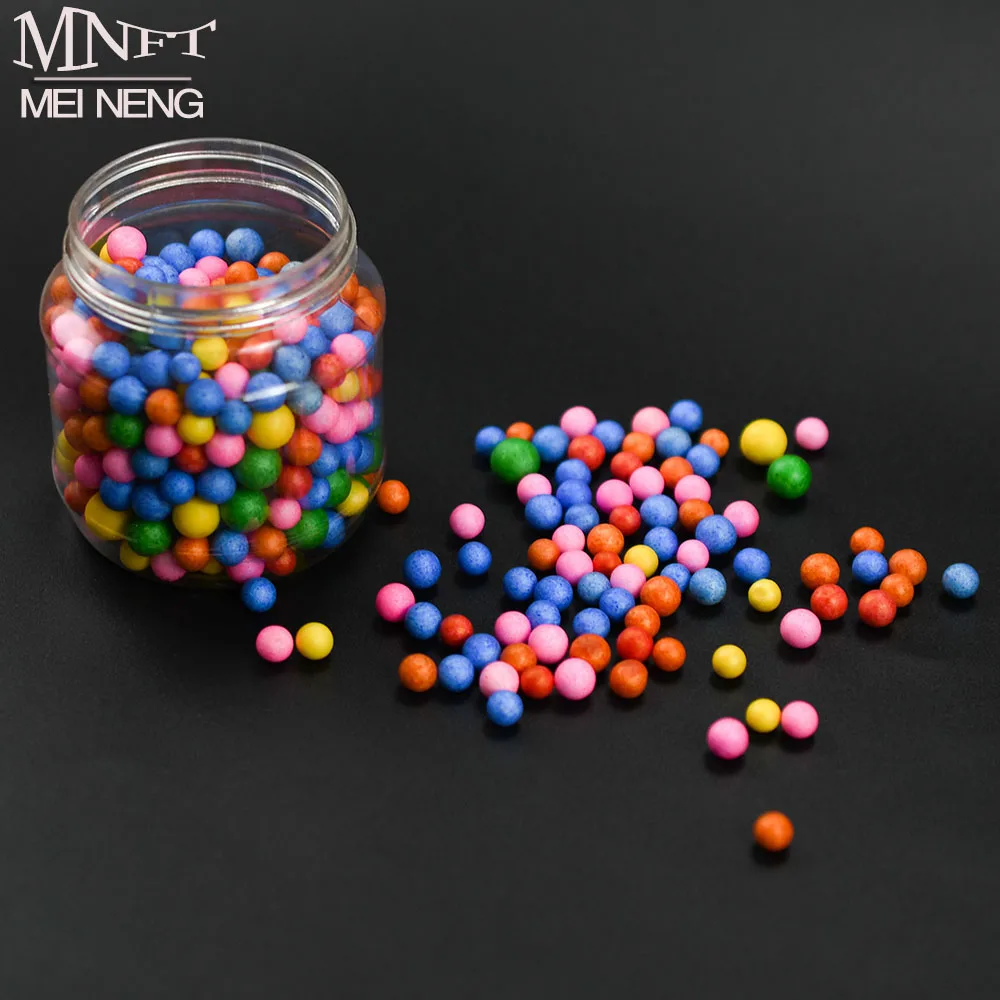 Perlas de espuma flotantes multicolor para carpa europea - imagen 2