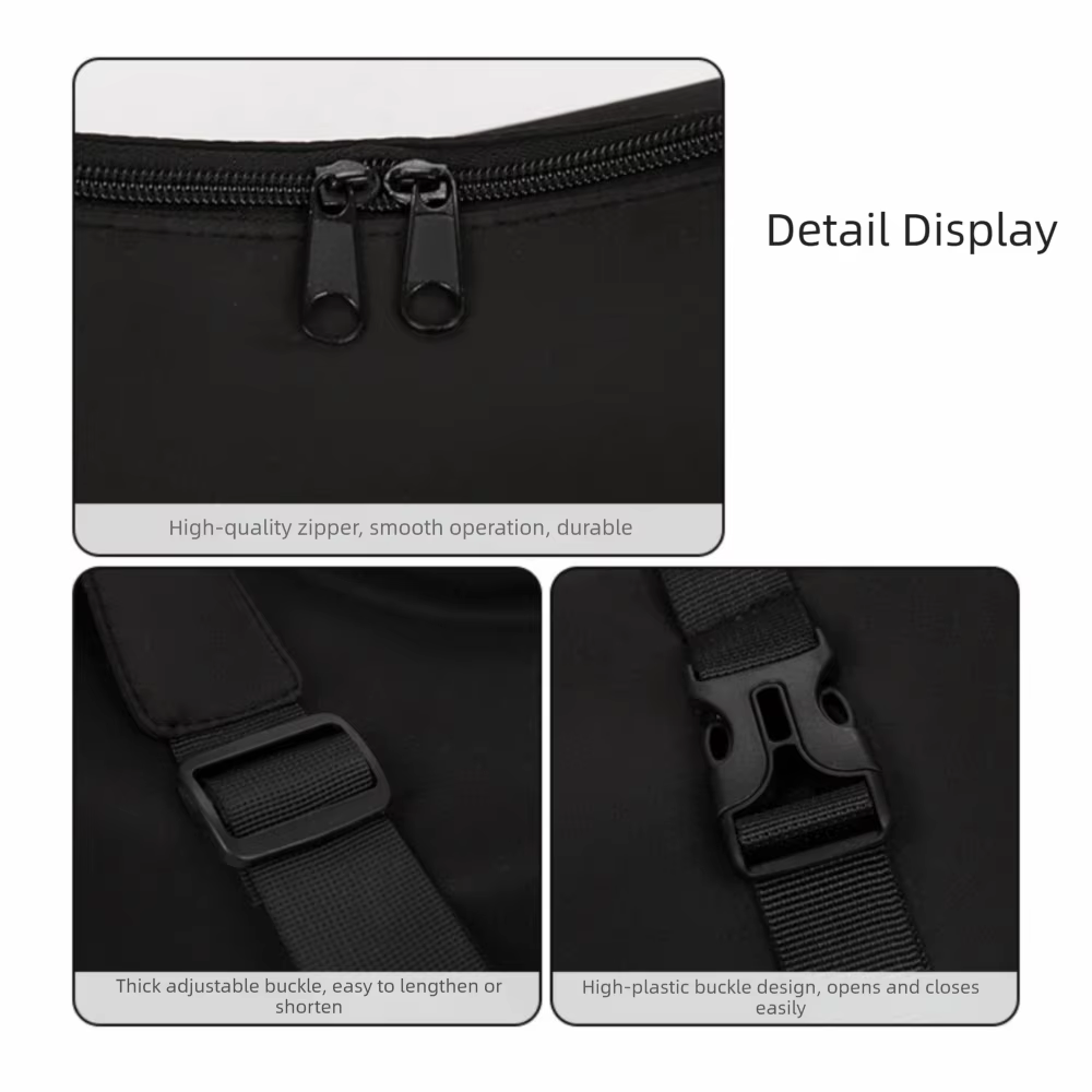 Bolso bandolera de nailon para hombre de gran capacidad