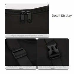 Bolso bandolera de nailon para hombre de gran capacidad