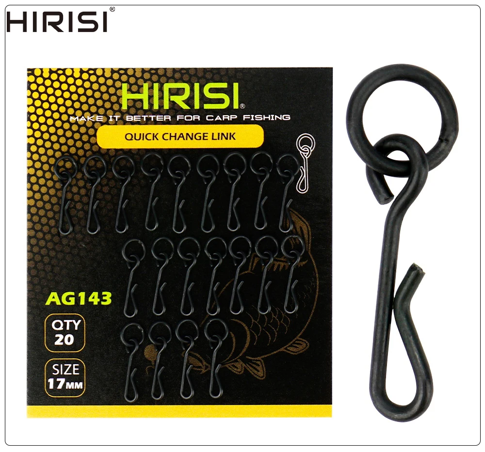 Broches giratorios Hirisi AG143 para montaje rápido