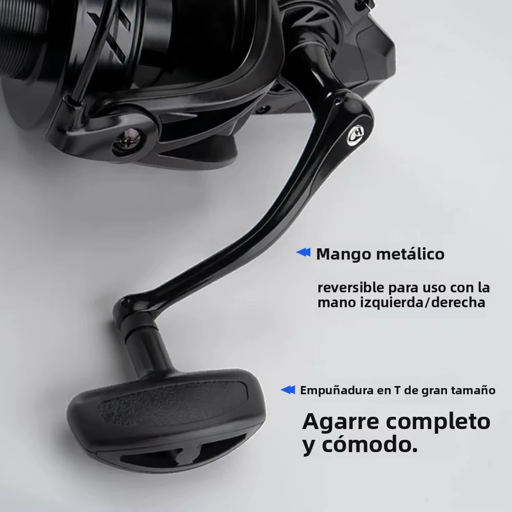 Carrete giratorio HUIDIAO para grandes capturas en agua salada - imagen 5