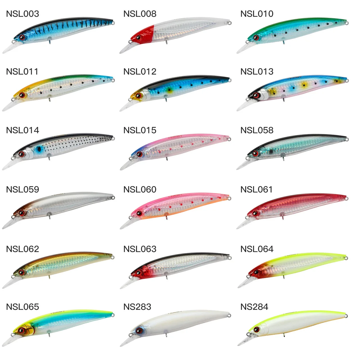 NOEBY Katonkel Kandy Minnow – Jerkbait de buceo para lubina y bonito - imagen 2