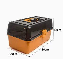 Caja de Aparejos Portátil Multi-capa para Señuelos y Pescar