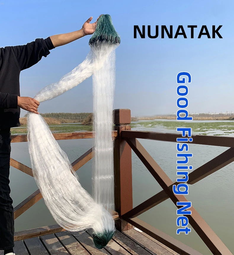 NUNATAK Red enmalle para pesca carpa: malla nailon fina - imagen 2