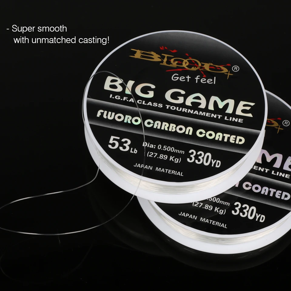 Goture línea de pesca con fluorocarbono – monofilamento hundimiento - imagen 2