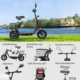 Patinete eléctrico TWOFISH M5 PRO-E con asiento y cesta trasera - imagen 5