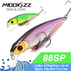 MOOKZZ Wobbler 88mm – Señuelo suspensión premium