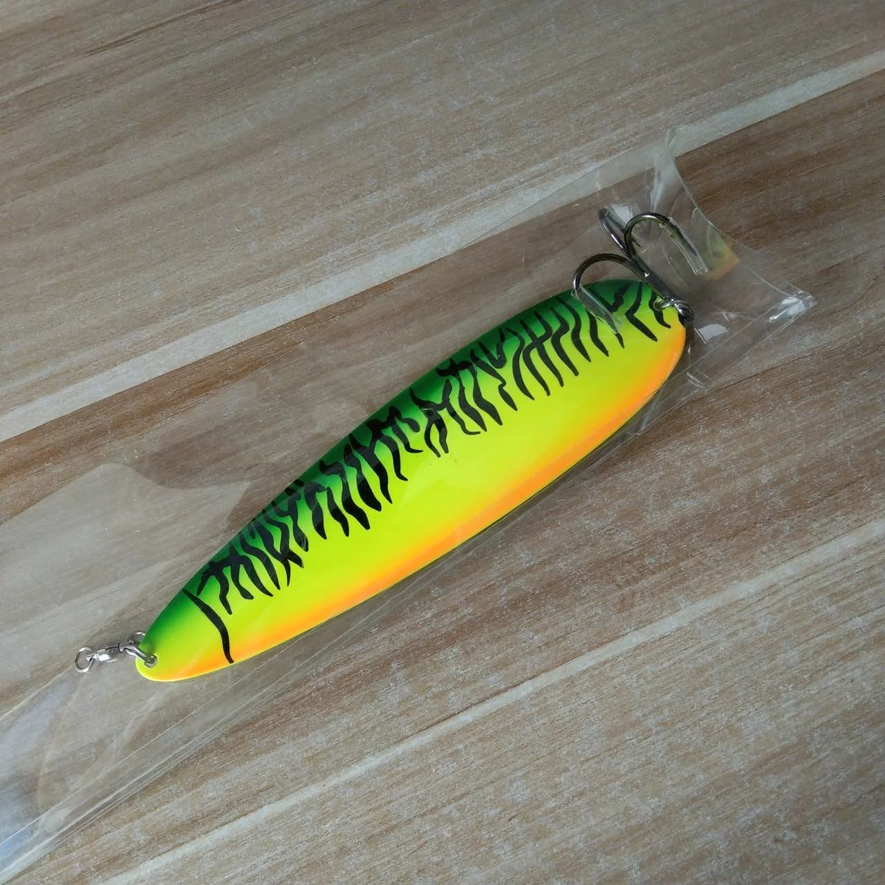 Swolfy Cuchara metálica – Wobbler de fundición lenta para lucio - imagen 5