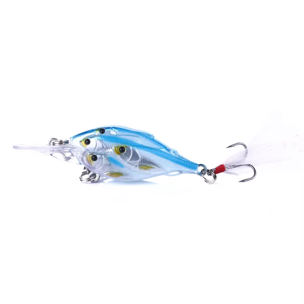 Señuelos duros Crankbait para pesca de lucio y carpa - imagen 5