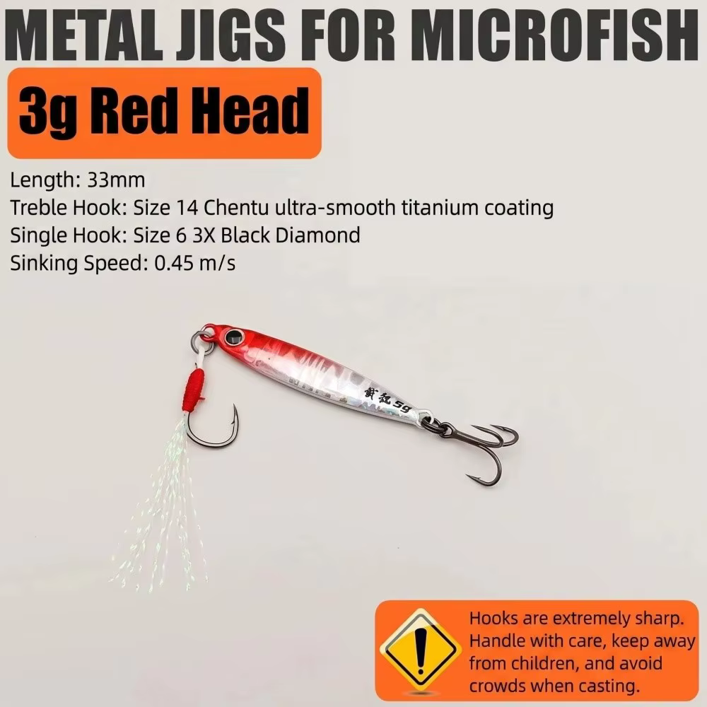 Paquete individual del señuelo de pesca VIB
