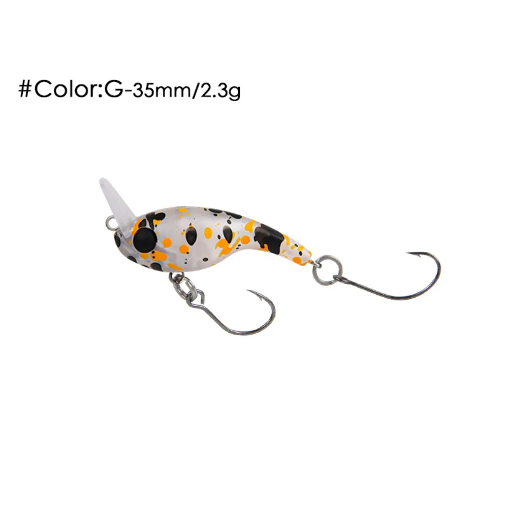 Wobbler Minnow VIB de hundimiento lento para bass con ojos 3D - imagen 2