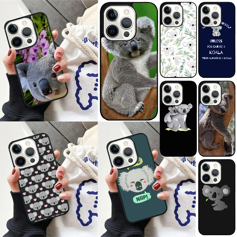 Funda Koala Animales Compatible iPhone - Silicona suave protectora - imagen 2