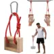 Tablero escalada madera con agarres y doble bolsillo - imagen 4