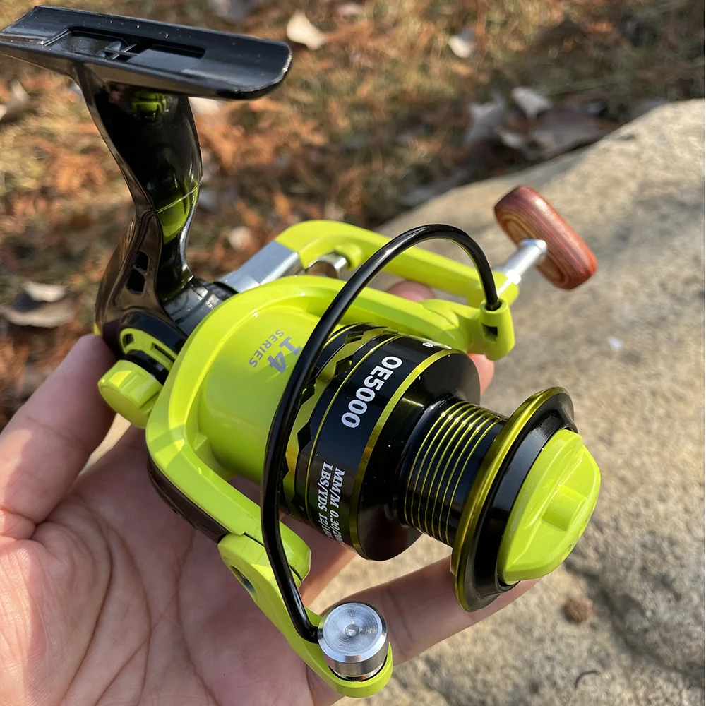 Carrete Giratorio OE Serie Metal – Arrastre 5-12KG, Alarma y Ratio 5.2:1 - imagen 3
