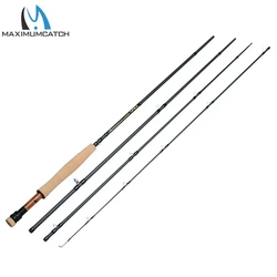 MAXCATCH APEX Caña de mosca rápida IM12 para trucha y salmón