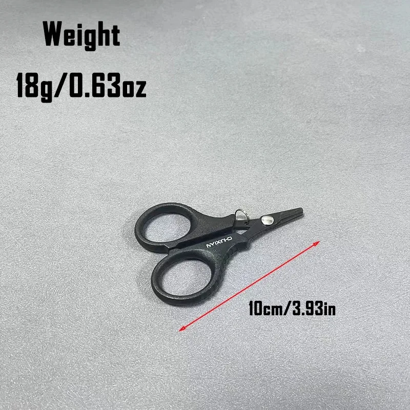 Tijeras de pesca con titanio – Multifuncionales para línea trenzada - imagen 5