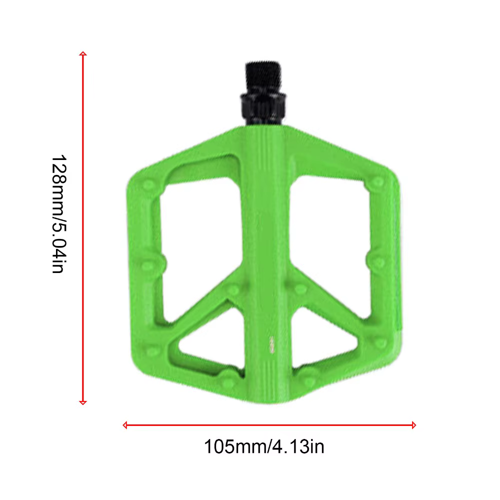 Pedales de bicicleta Dual DU – Plataforma de nailon antideslizante - imagen 3