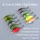 Wobbler crankbait flotante Prisma 3D para lubina con pala