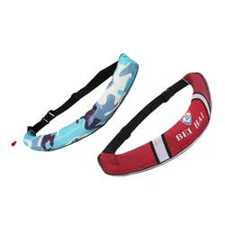 Cinturón salvavidas inflable para pesca deportiva tipo riñonera