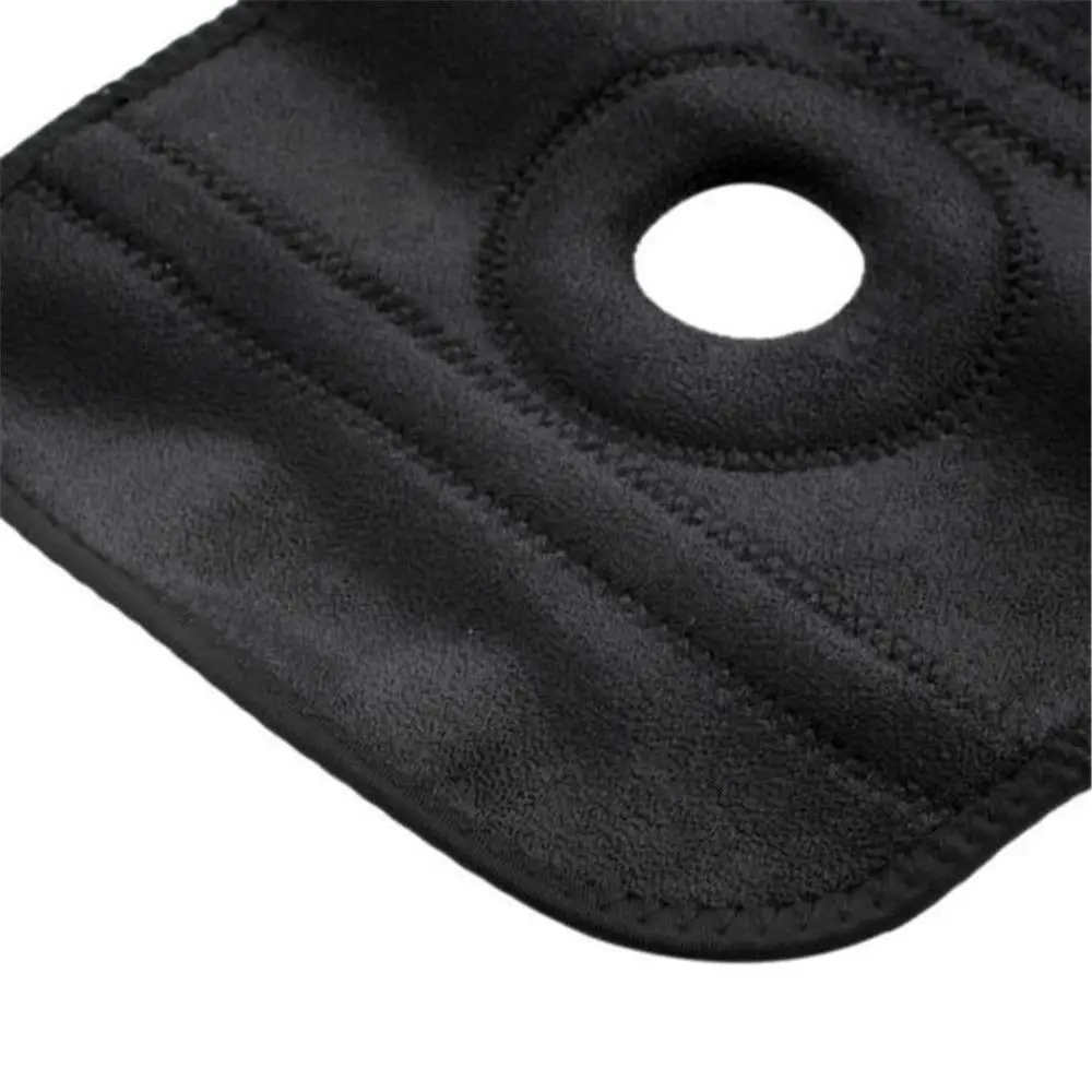 Rodillera para senderismo ajustable con protección rótula y calor - imagen 4