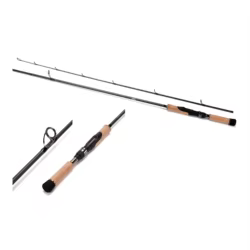 Caña de spinning 2,10 m con corcho para pesca con señuelos