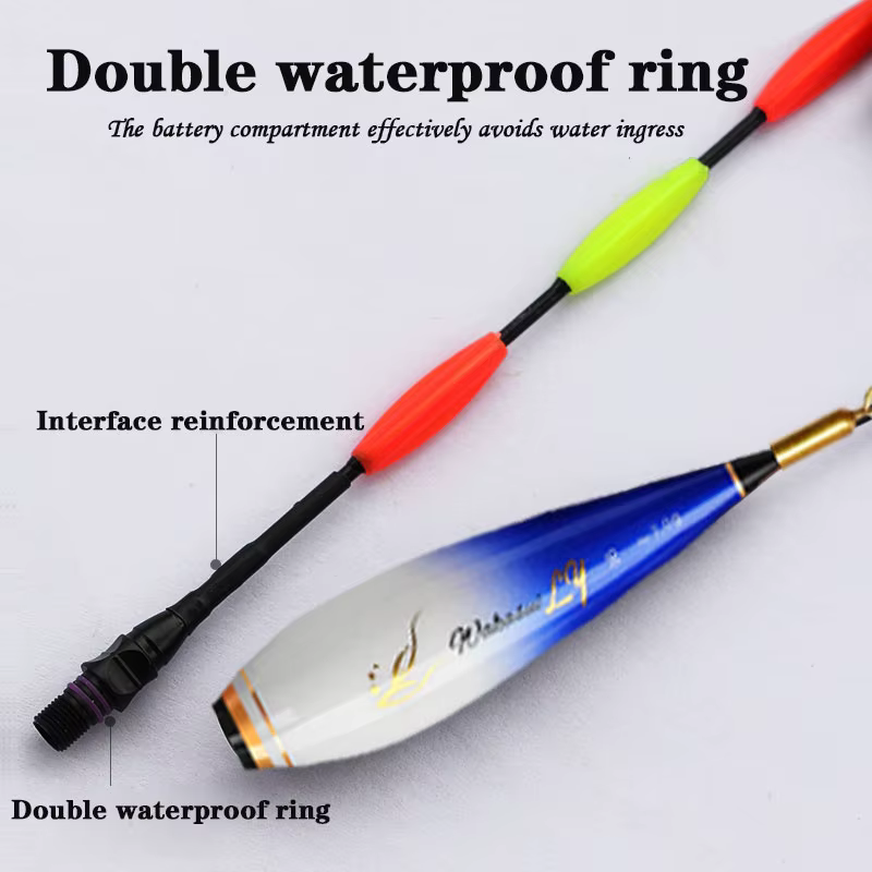 Flotador LED nocturno FishX 5,2 mm – Alta sensibilidad para pesca - imagen 2