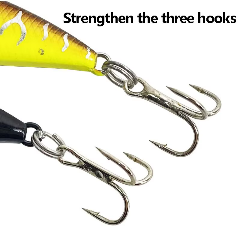 Cebo duro Minnow multicolor para pesca en agua dulce - imagen 4